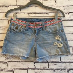 true religion kids shorts